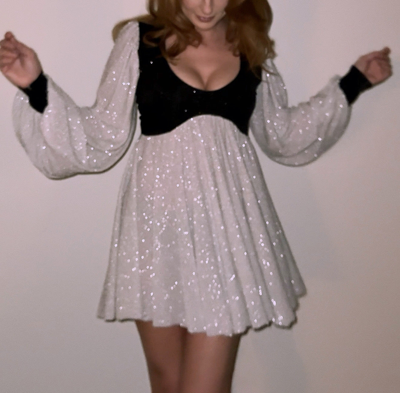 Holiday Glitter Dress